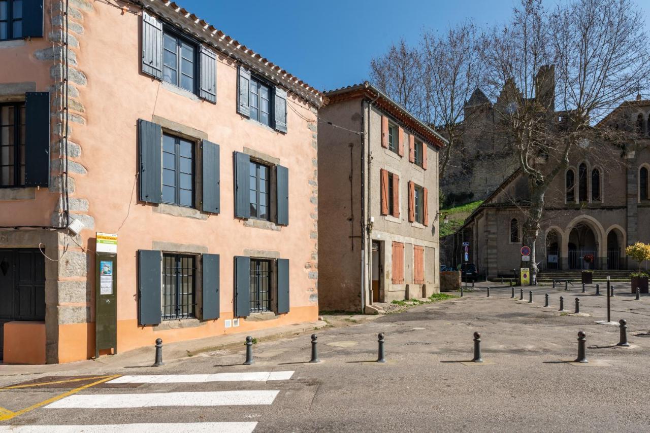 Les Gites De Laure - O Lit Divin, Instant De Volupte, Balneo Sauna, Climatisation, Netflix, 160M De La Cite Medievale قرقشونه المظهر الخارجي الصورة