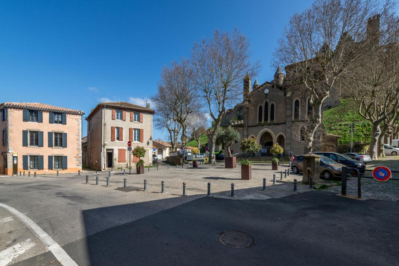 Les Gites De Laure - O Lit Divin, Instant De Volupte, Balneo Sauna, Climatisation, Netflix, 160M De La Cite Medievale قرقشونه المظهر الخارجي الصورة